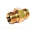 MS Double Nipple Hydraulic Hex Adapter Connector Male Light Series